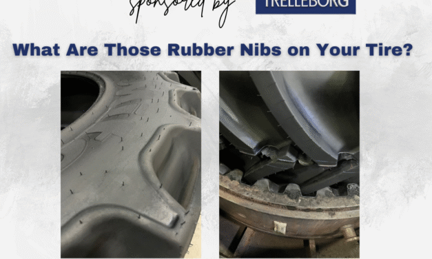 WHAT ARE THOSE RUBBER NIBS ON YOUR TIRE? – SPONSORED BY TRELLEBORG AGRI