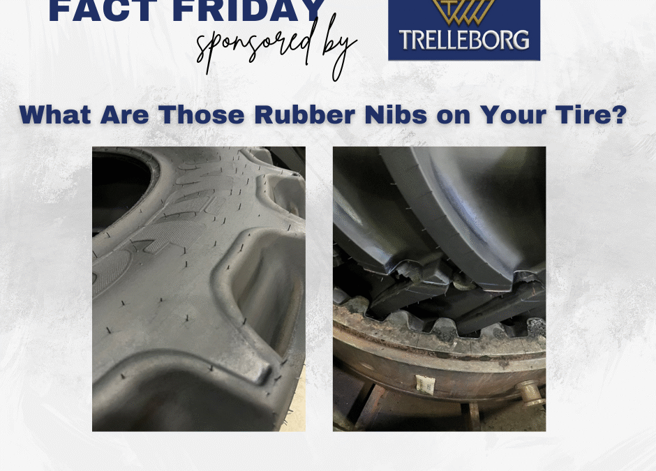 WHAT ARE THOSE RUBBER NIBS ON YOUR TIRE? – SPONSORED BY TRELLEBORG AGRI