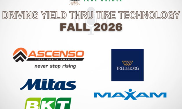 FALL 2026 – Driving Yield Thru Tire Technology